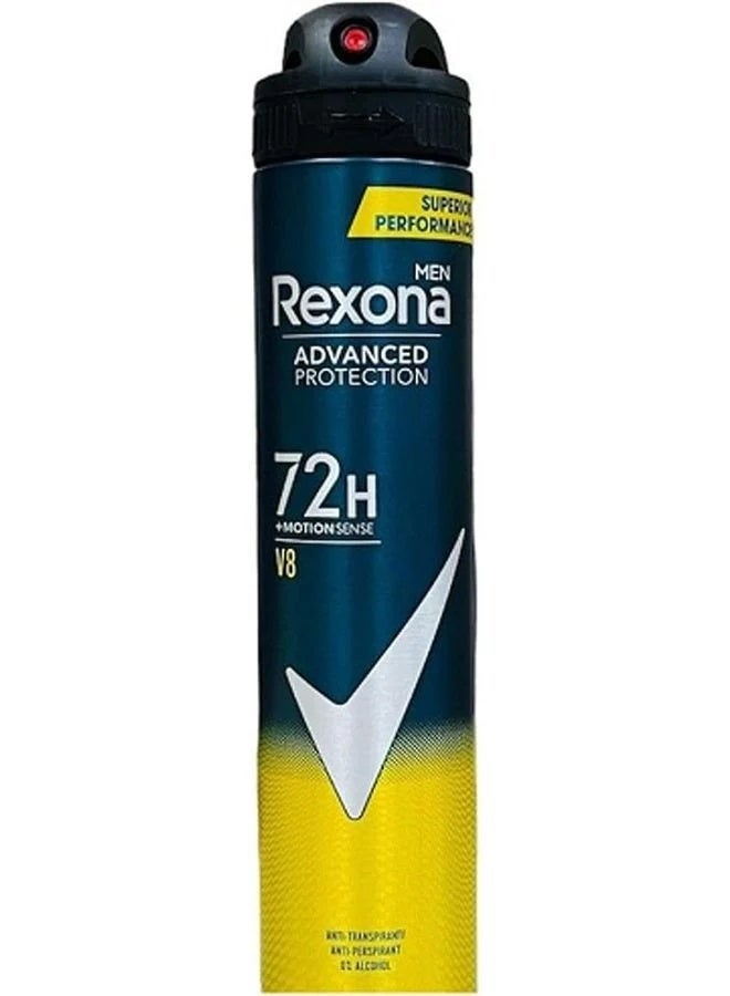 Men 72H+ Motion Sense V8 Deodorant Spray 200 ML